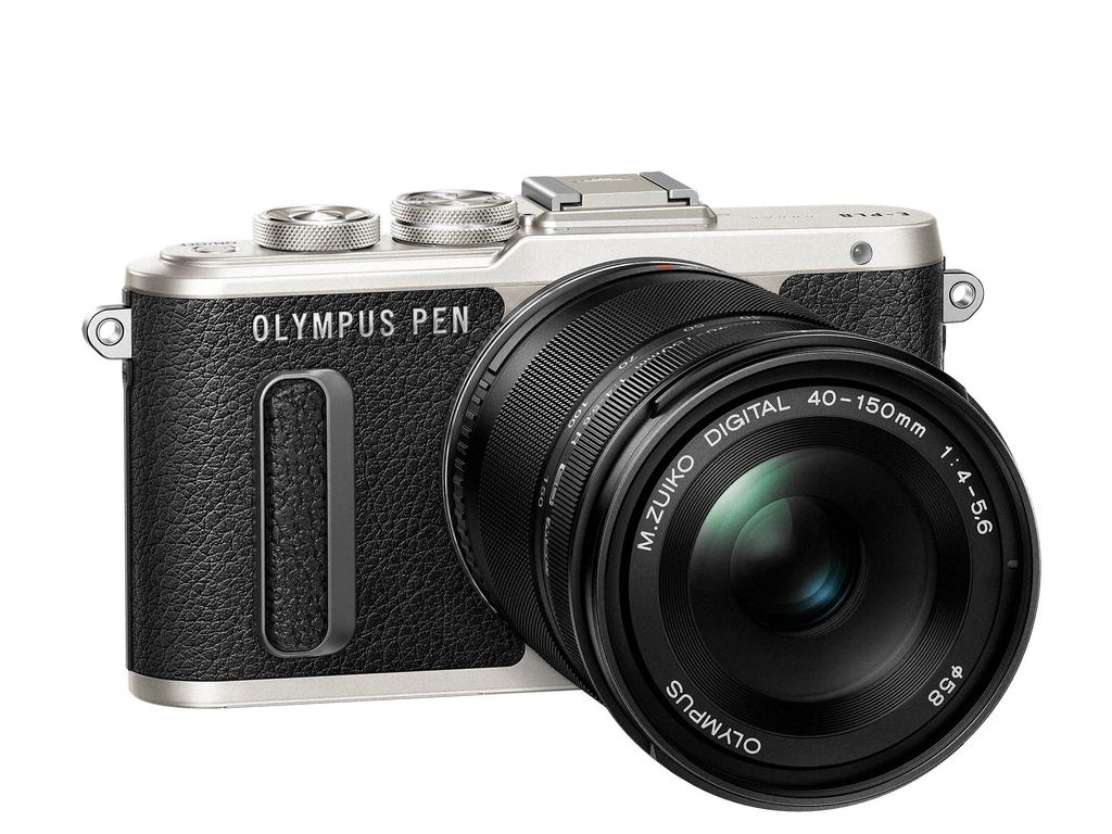 OLYMPUS Mirrorless Camera EZ Double Zoom Kit Black E-PL8