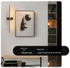 LED Bathroom Mirror & Bedside Lamp - Rotatable Mirror Lighting for Makeup & Art