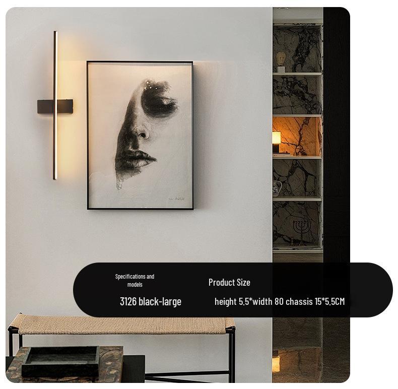 LED Bathroom Mirror & Bedside Lamp - Rotatable Mirror Lighting for Makeup & Art