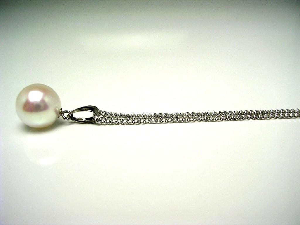 Isowa Pearl Pearl Specialty Akoya Pearl Pendant White 14K White 59682 (Ise-Shima Store) Top, 7.5-8mm, Pink, Gold,