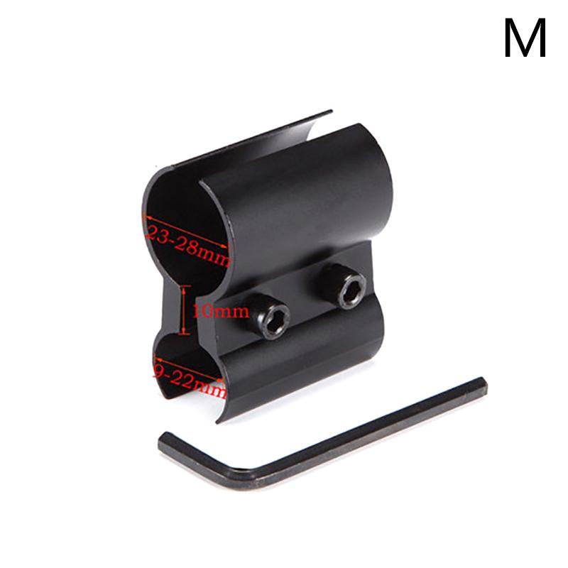 Rifle Barrel Scope Mount Guide Clamp Row Clip Easy Fit For Ir Night Vision Flashlight Telescope Sight Laser Hunting Accessories