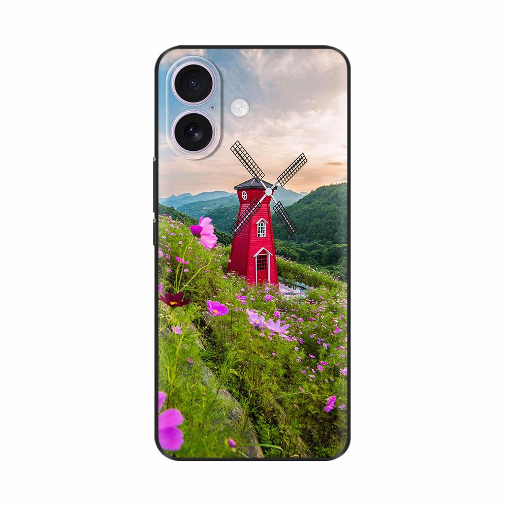 For Apple iPhone 17 Case iPhone17 Pro Max Painted Cover Soft TPU Shockproof Phone Shell For iPhone 17 Air iPhone17 Pro Max Bags