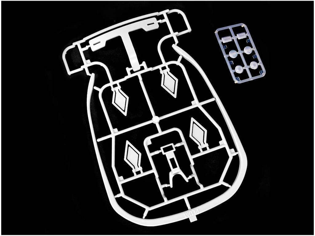 PM Office A Kit Guard M White Plastic Kit PU010 Life-oriented