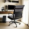 Ergonomic Office Chair Cover Checkered Pattern NonSlip Backing Waterproofs Fabric Sleeve for Comfortable Seating