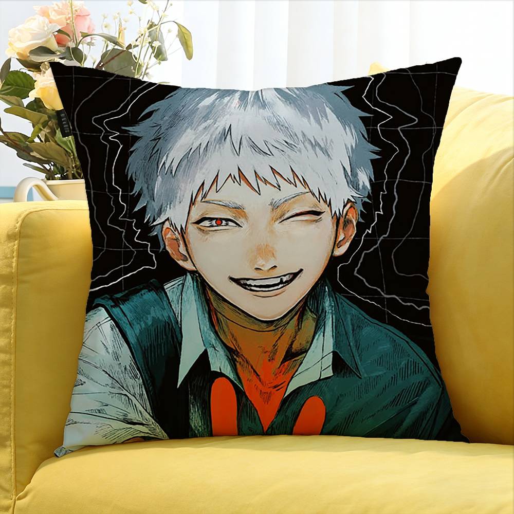 Anime T-The Summer Hikaru Died Various Sizes Square Pillow Case For Car Home Bedchamber Decor