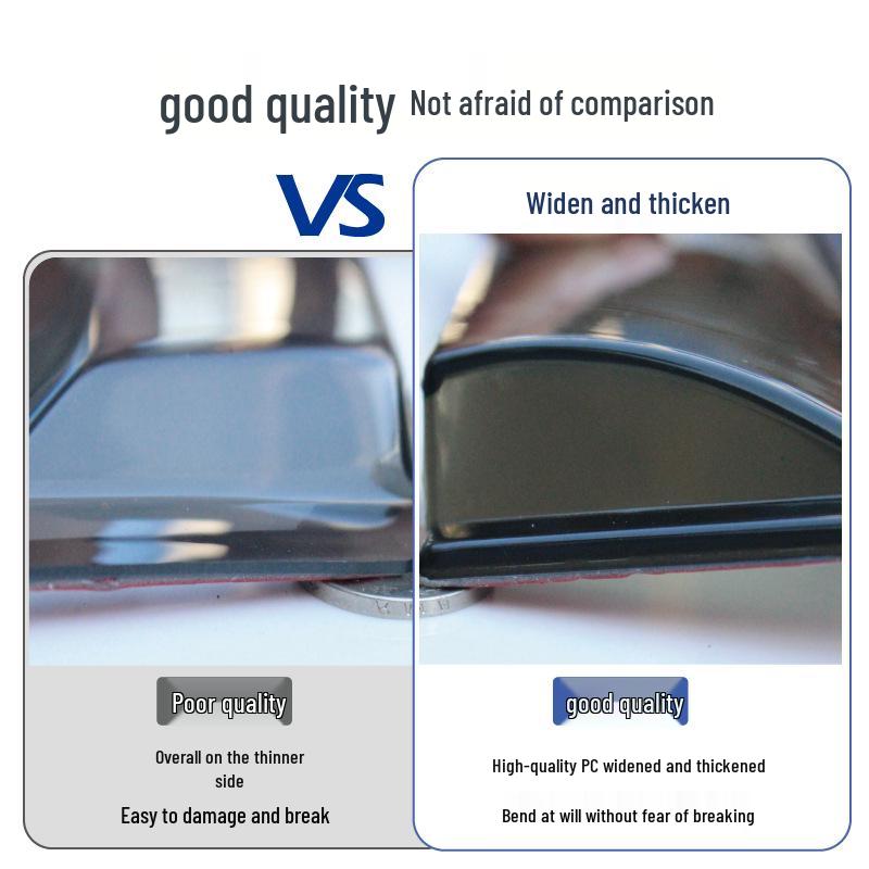 Geely Car Window Rain Shields - Fits Mini, Haoyue, Boyue, Xingyue, and Panda Models.