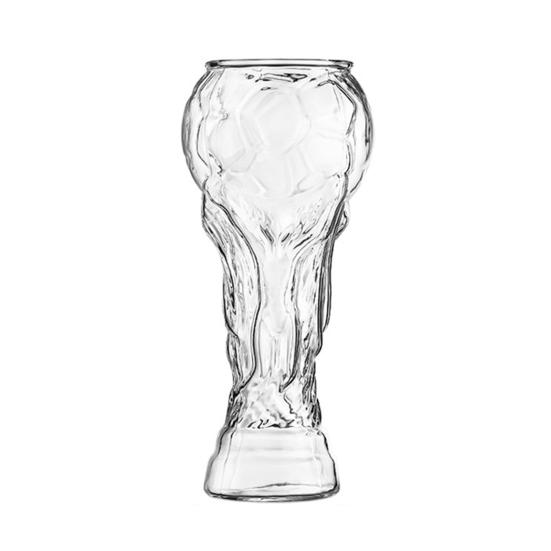 Trophy Beer Glass Cup for Large Capacity High Borosilicate Glass Craft Beer Soccer S