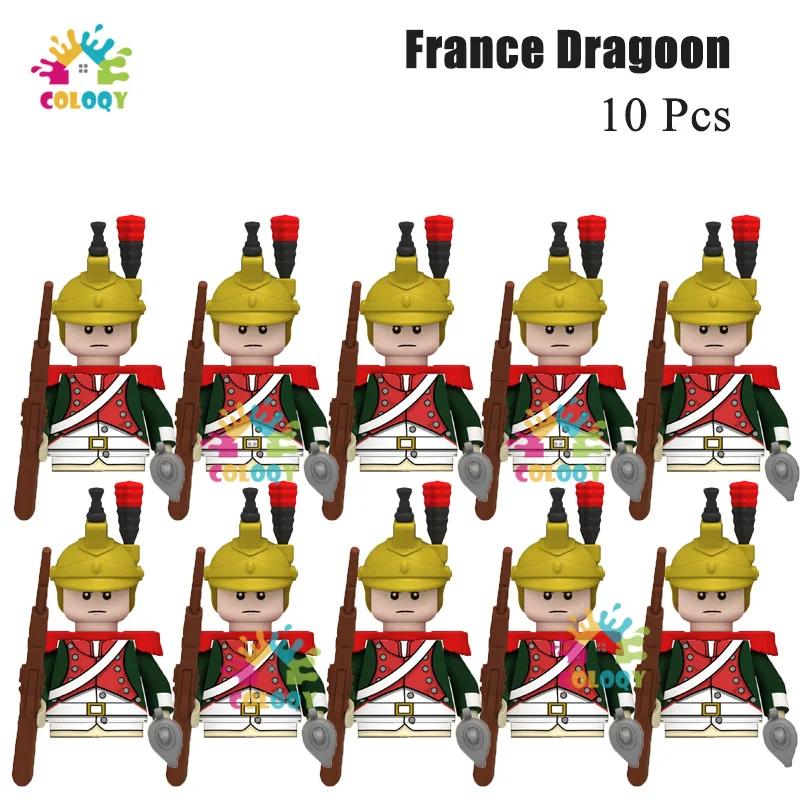 New Kids Toys Napoleonic Wars General Soldier Building Blocks Imperial Navy Mini Action Figures Toys For Kids Birthday Gifts