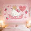 HHello Kitty Daily Decor Print Tapestry for Bedroom Living Room Dorm Home Festival Party High Quality MultiSize Design