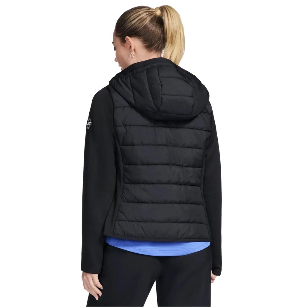 Skechers GO Shield Performance Elite Hooded Jacket, Womens Black Jacket