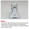 Mini Pipe Tube Cutter 1/8 to 5/8 Inch Tubing Cutter - for Copper Aluminum PVC