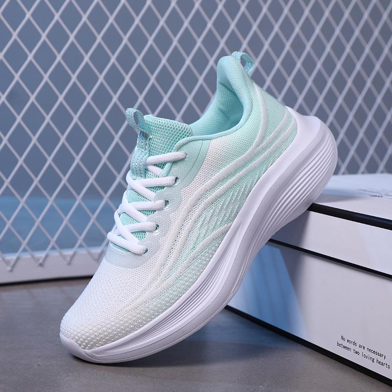 2025 Women's Spring/Summer Non-Slip Casual Sports Shoes - Soft Sole, Korean Style, Versatile for Walking and Travel