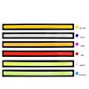 2PCS Daytime Running Lights Universal Waterproof Daytime Running Light COB Fog Lamp Car Styling Led Day Light DRL Lamp