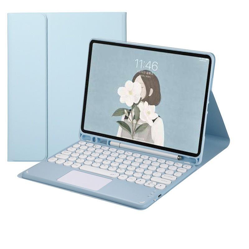 Silicone Tablet Case With Detachable Bluetooth Keyboard Magnetic Redmi Pad Pro 12.1 / Mi 6/7 Series