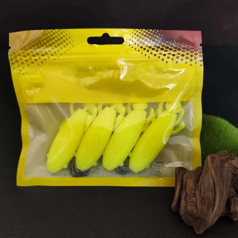 IOSN Floating Soft Worm Fishing Lure Kit