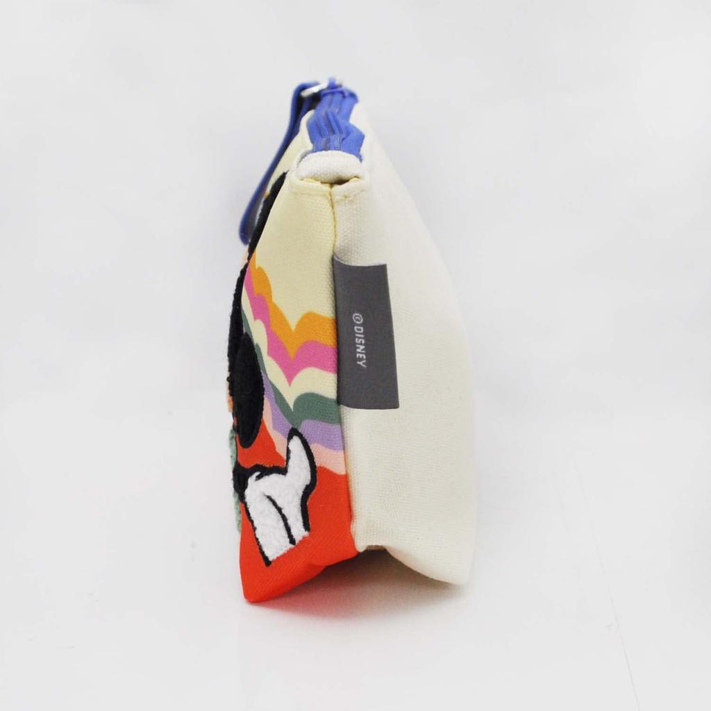 Skater Flat Pouch Going Out Accessory Case Gusset Disney Retro Mickey Mouse Girls Women ZFP1-A