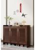 All-Aluminum Alloy Indoor Shoe Cabinet - Mildew-Resistant, Waterproof, Sunscreen Storage Solution.