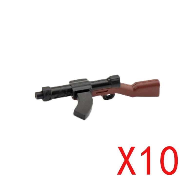 Military Building Blocks American Soviet Soldier Figures Weapons Accessories Guns Pistol Sniper Belt Mini Bricks MOC