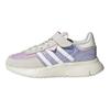 adidas Originals Retropy F2 Mesh Comfortable Soft Non-Slip Wear-Resistant Low-Top Running Shoes Kids Sneakers Purple JR7999