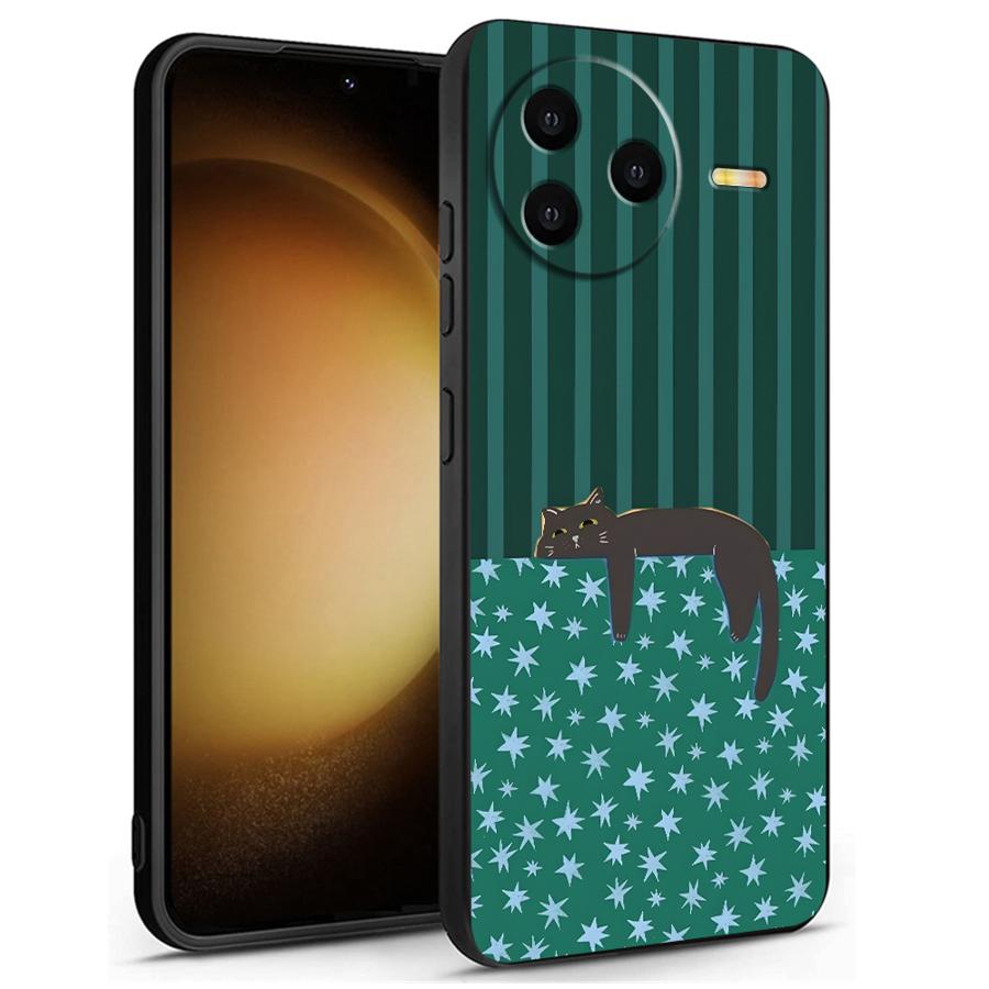 

Cartoon Grid Cat Case for Xiaomi Redmi A1 A2 Plus 13C 14C A4 12C K40 K80 Pro 10 A5 9 A3 Funda Phone Cover Redmi K80