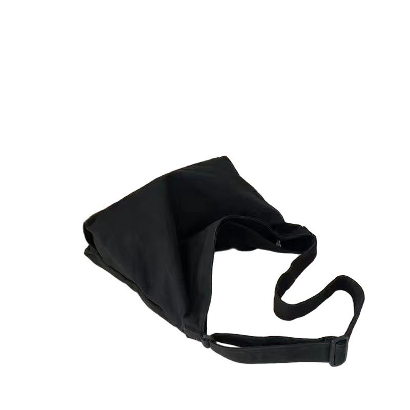 Vintage Canvas Crossbody Bag: Unisex Student Handbag & Large Capacity Shoulder Backpack for Commuting