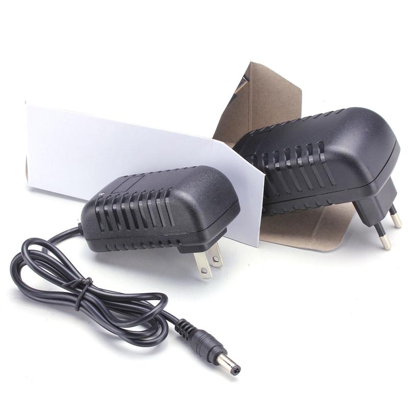 18650 Rechargeable Lithium Battery Charger DC 5.5mm * 2.1mm Portable Charger for 1 2 3 4 String Lithium 4.2V 8.4V 12.6V 16.8V 1A EU