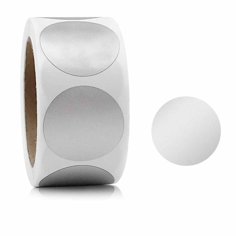 300Pcs/Roll Waterproof Coating Scratch Sticker Perfect for Promotion Lottery Game Hidden Information Stationery Gift