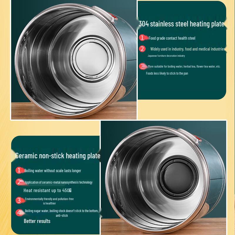 HUIHUADU Electric Insulated Hot Water Boiler