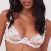 **Fishbone Strapless Ultra-Thin Lace Bra - Sexy French-Style Lingerie**