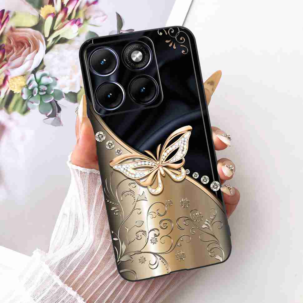 For Motorola Edge 70 Fusion 5G Case Cartoon Cat Panda TPU Black Cover For XT2605-1 XT2605-2 XT2605-4 Soft Silicone Phone Cases