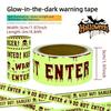 Halloween Luminous Warning Tape 3M Glow in Dark Party DIY Decoration for Haunted House Garden Yard Indoor Outdoor Stage Use