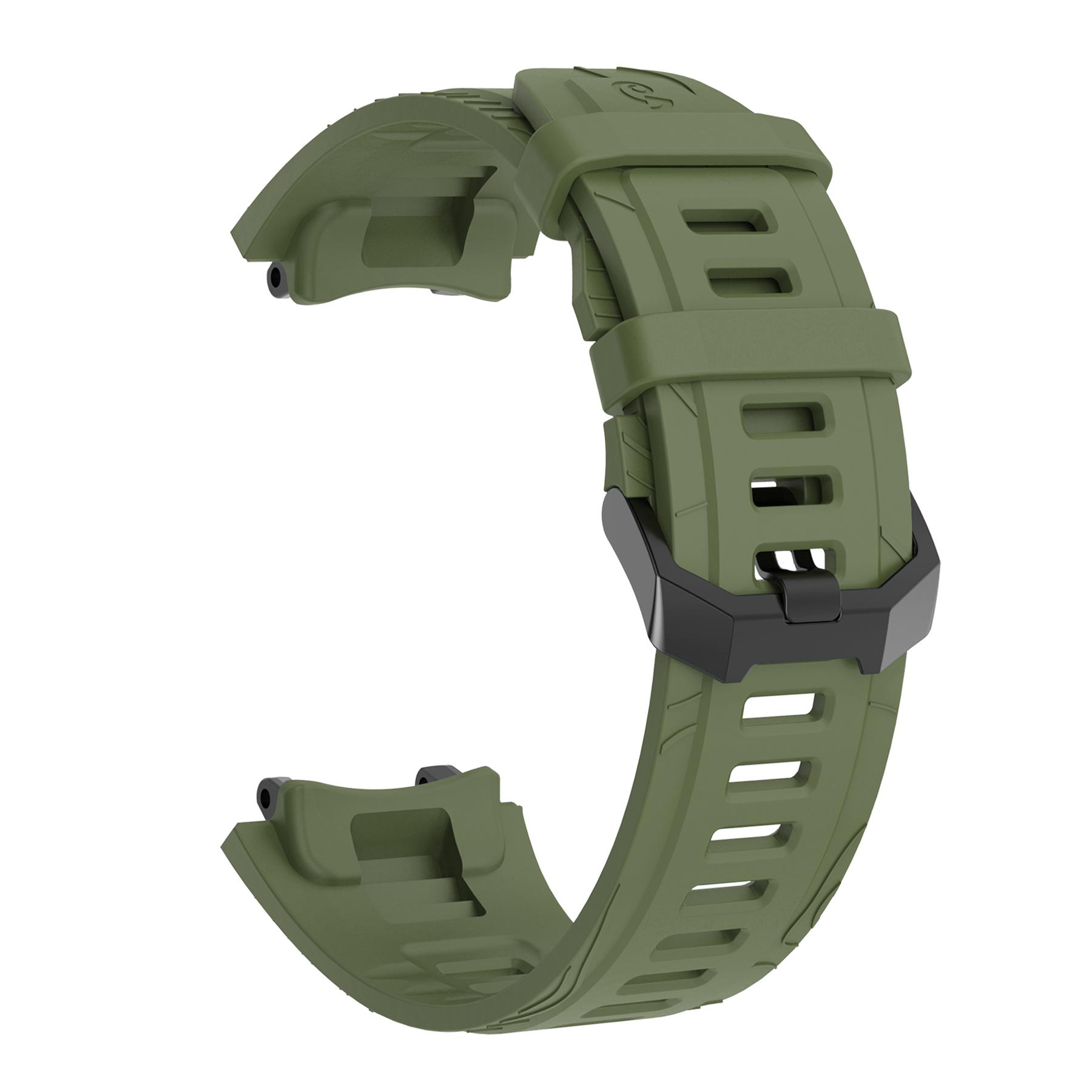 

Силиконовый ремешок для часов для умных часов Amazfit T-Rex 3, браслет, наручный ремешок для Huami Amazfit T Rex 3, оригинальный сменный ремешок for Amazfit t-rex 3 армия зеленый