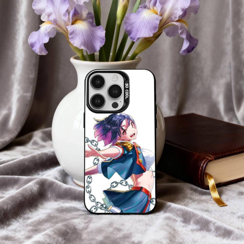 Web Manga C-Chained S-Soldier Phone Case For iPhone17,16,15,14,13,12,11 Plus,Pro Max Black Candy Silver Phone Case