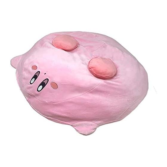 Fluffy and Cute Kirby of the Stars Large Fluffy Cushion Plush Toy Approx. 50cm Official Goods