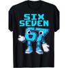 67 Six Seven 6 7 Funny Italian Brainrot Gaming Meme T Shirt