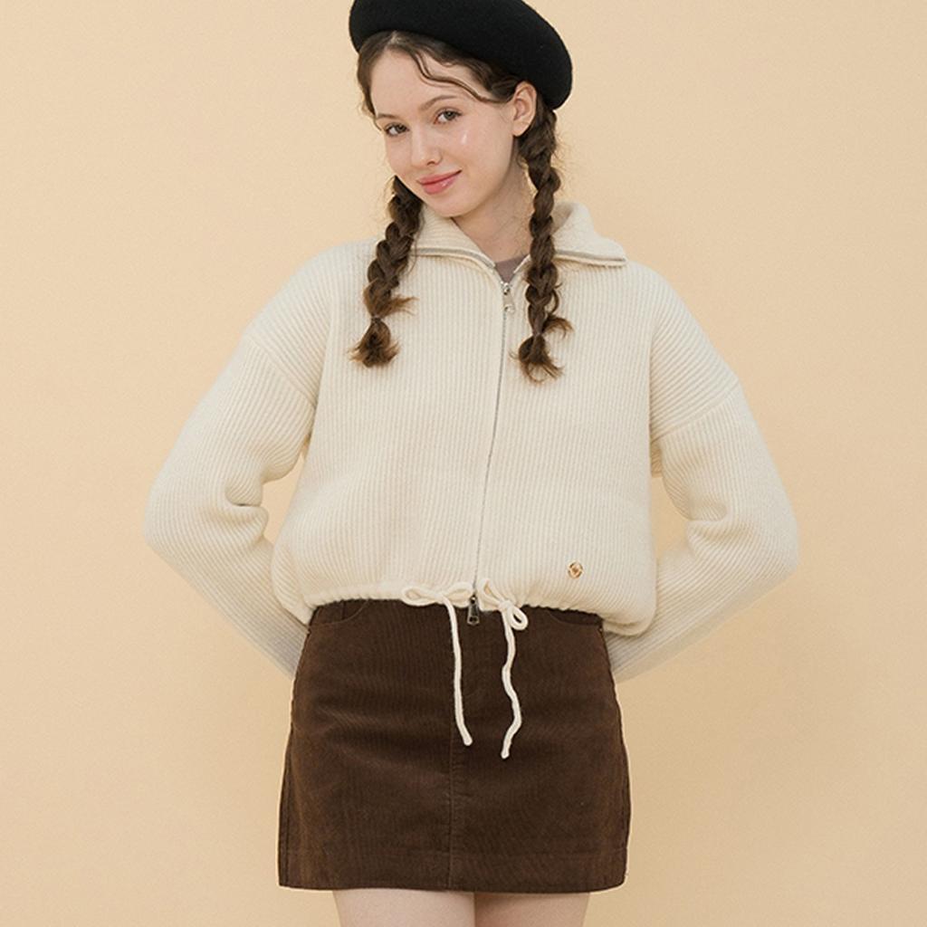 OWO Ate Knit Zip-Up