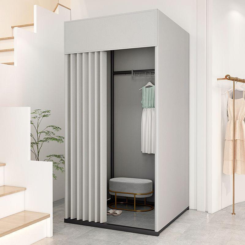 Portable Foldable Floor-Standing Changing Room for Clothing Stores