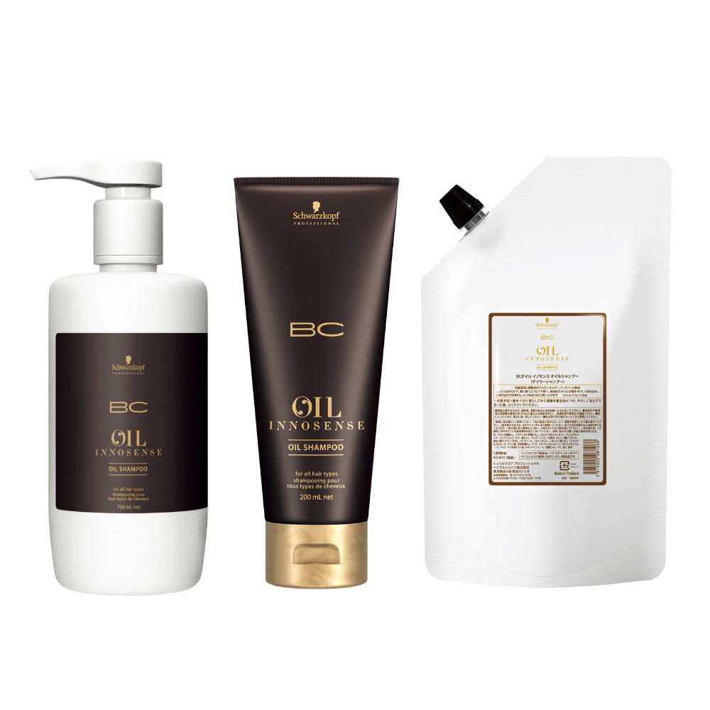 Schwarzkopf BC Oil Innosense Oil Shampoo 200ml 750ml Refill 1000ml