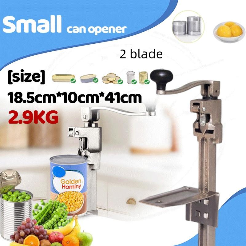Cast Steel Commercial Can Opener 47cm Industrial Table Mount Bottle Tin Opener Heavy-Duty Manual Canned Fruit Bottle Opener