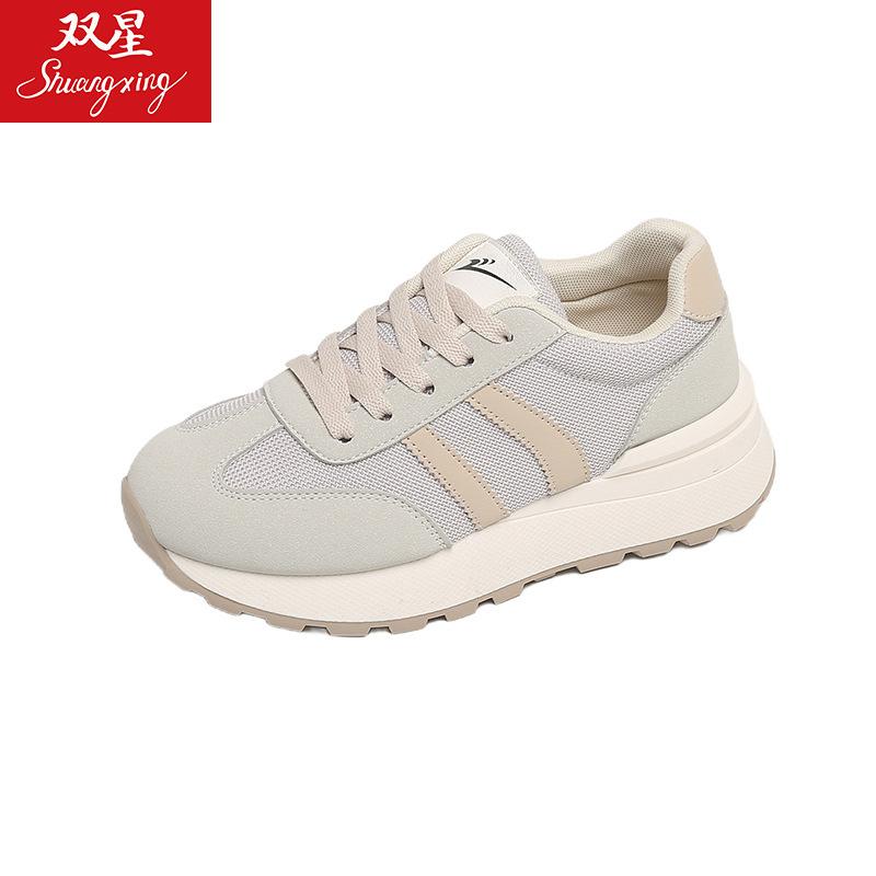 China Double Star mesh breathable sneakers summer and autumn new Forrest Gump shoes platform dad shoes