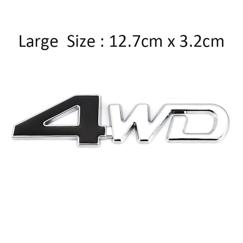 4X4 4WD Logo Car Sticker Trim Front Hood Grille Emblem Badge DecalsVehicle Parts & Accessories, Car Tuning & Styling, Body & Exterior Styling!