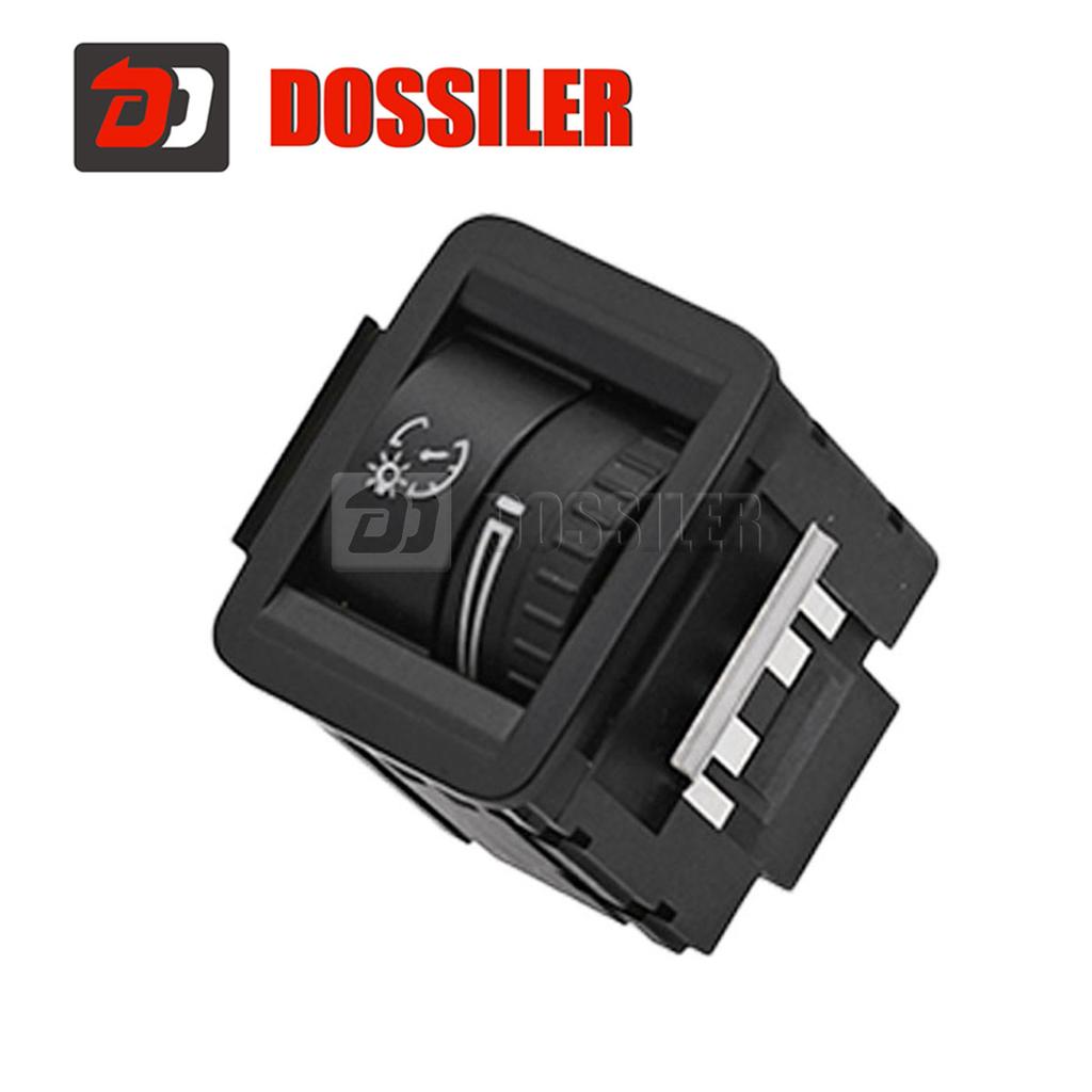 3C0941334A Dossiler Headlight Control Switch Car Lighting Control Switch for Volkswagen CC 2009-2017 PASSAT B7Sharan Alhambra