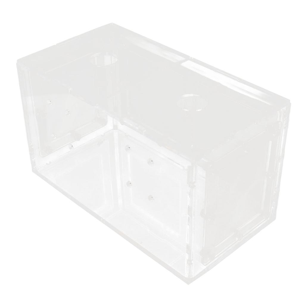 Fischzucht Isolierbox Transparente Netzseite Fischtank Inkubator für Aquarium Kleine Fische