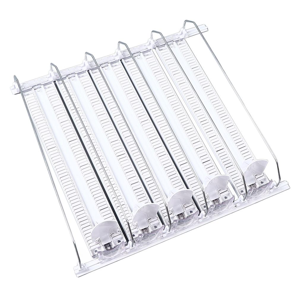 38cm Kühlschrank Getränkespender Verstellbarer Kühlschrank Selbstschiebender Soda Dosen Spender für Bier Limonade