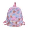 Kindergarten Primary School Students Schoolbag Cute Fun Kapibara Printed Boys And Girls Backpack Children'S Backpack