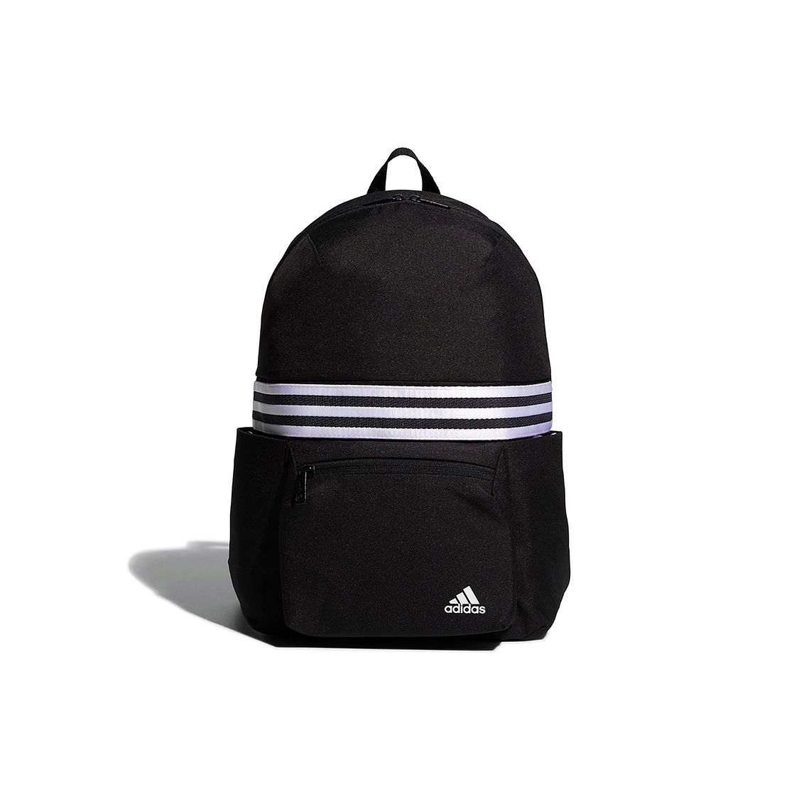 

Adidas Casual Zipper Polyester Backpack Unisex Backpacks Black GN9866 Black