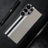 Carbon Fibre Texture Magnetic For Magsafe Phone Case for Samsung S25 S24 S23 Ultra Plus Alloy Camera Protect Armor Cover
