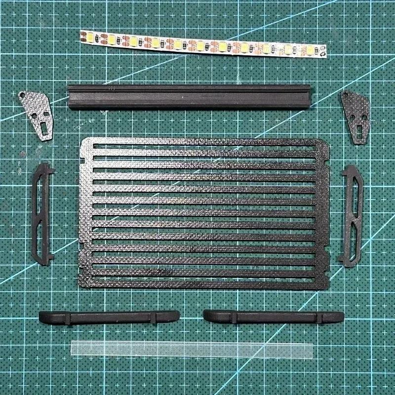 MN82 Casing Appearance Upgrade and Modification Accessories for 1/12 MN82 LC79 RC Climbing Off-road Cars Modified Parts