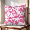 Fashion AALBA RROSA Cushion Cover Natural Linen Organic Fabric DoubleSided Printing Couch Pillow Covers Home Decor