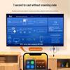 Biaz Dual-Band 5G+2.4 Wireless Screen Projector for Audio and Video Sync to TV